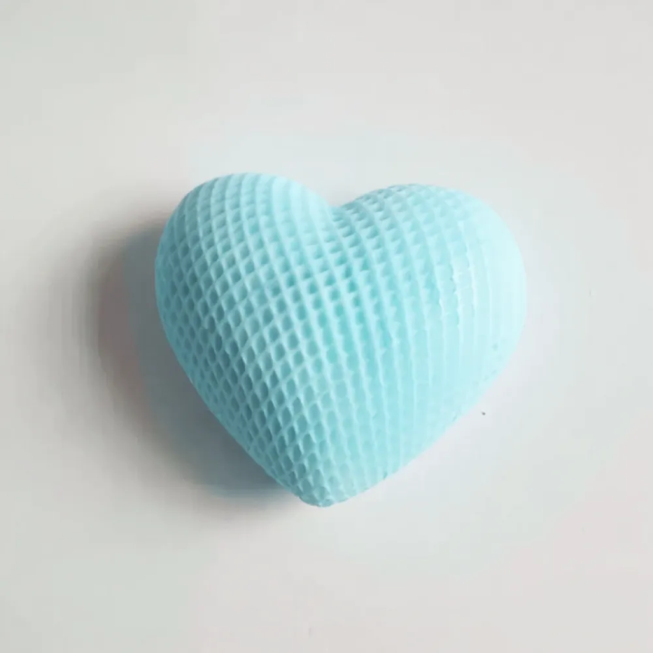 Ozdobne mydełko glicerynowe PLECIONE SERCE