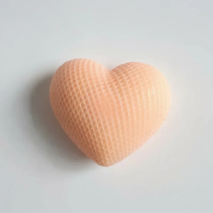 Ozdobne mydełko glicerynowe PLECIONE SERCE