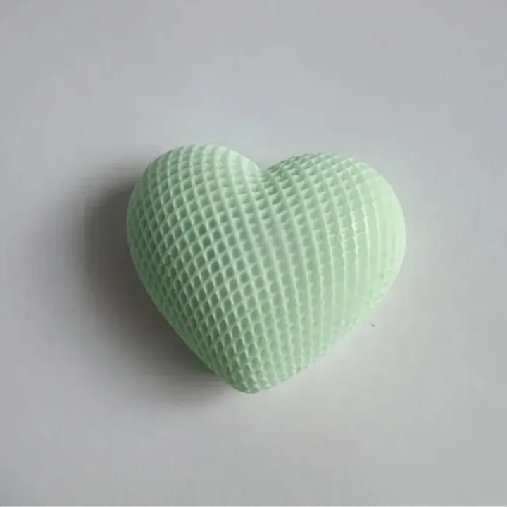 Ozdobne mydełko glicerynowe PLECIONE SERCE