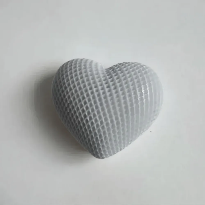 Ozdobne mydełko glicerynowe PLECIONE SERCE