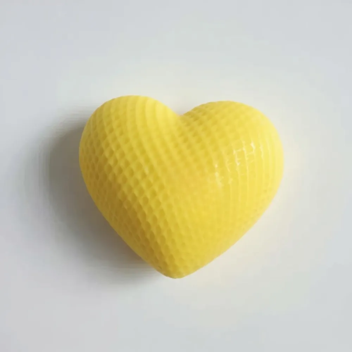 Ozdobne mydełko glicerynowe PLECIONE SERCE