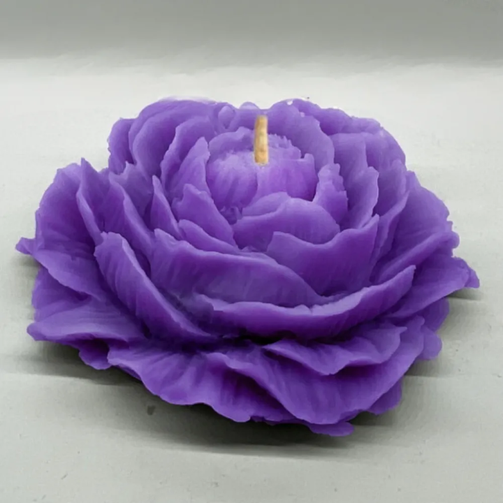 Świeca sojowa Plecione Serce – Romantyczny prezent | Laavaar