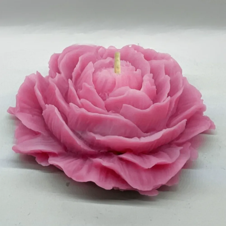 Świeca sojowa Plecione Serce – Romantyczny prezent | Laavaar