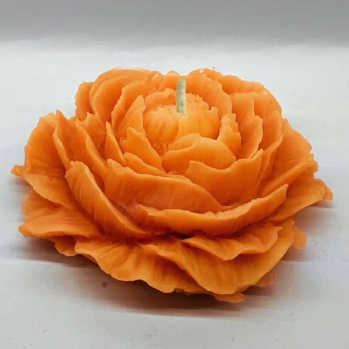 Świeca sojowa Plecione Serce – Romantyczny prezent | Laavaar