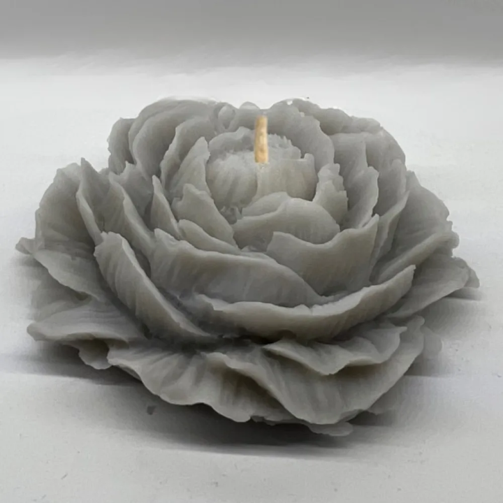 Świeca sojowa Plecione Serce – Romantyczny prezent | Laavaar