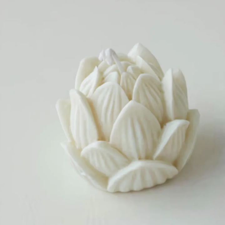 Świeca sojowa Plecione Serce – Romantyczny prezent | Laavaar