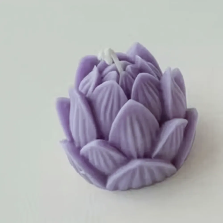 Świeca sojowa Plecione Serce – Romantyczny prezent | Laavaar