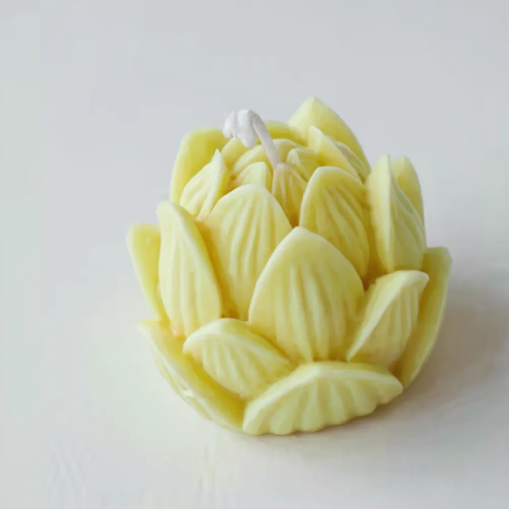 Świeca sojowa Plecione Serce – Romantyczny prezent | Laavaar