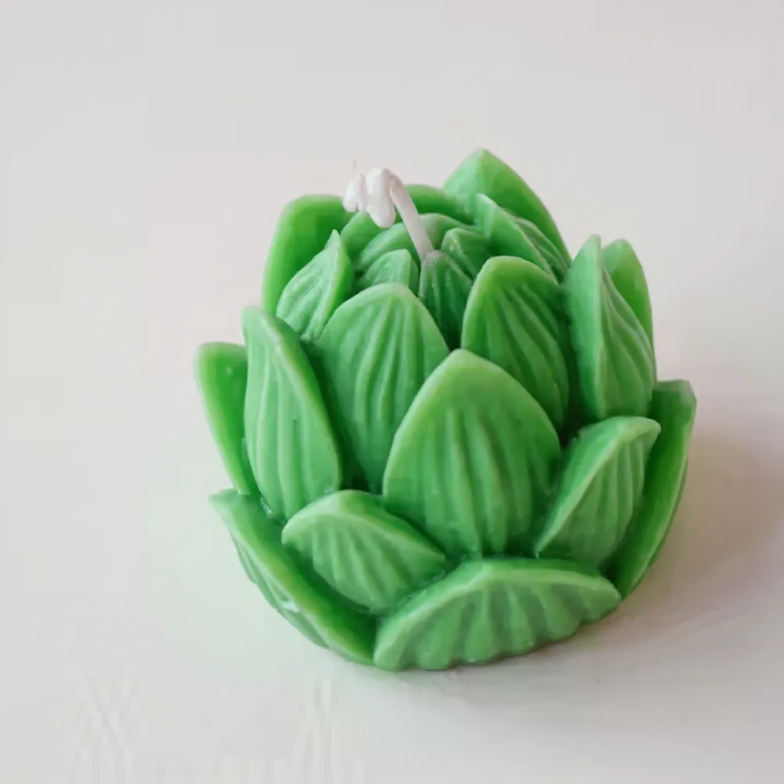 Świeca sojowa Plecione Serce – Romantyczny prezent | Laavaar