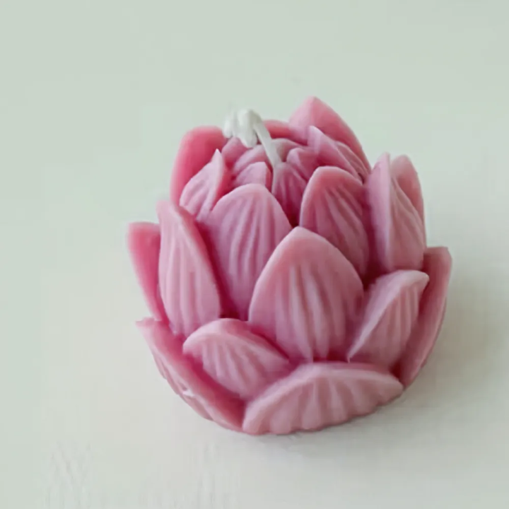 Świeca sojowa Plecione Serce – Romantyczny prezent | Laavaar