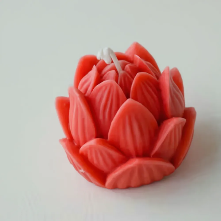 Świeca sojowa Plecione Serce – Romantyczny prezent | Laavaar