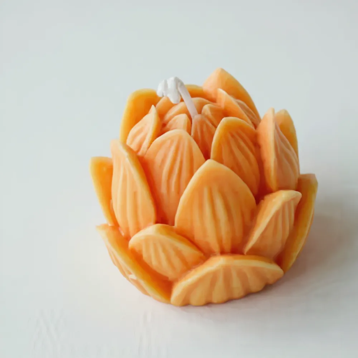 Świeca sojowa Plecione Serce – Romantyczny prezent | Laavaar