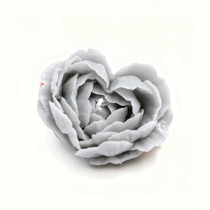 Świeca sojowa Plecione Serce – Romantyczny prezent | Laavaar