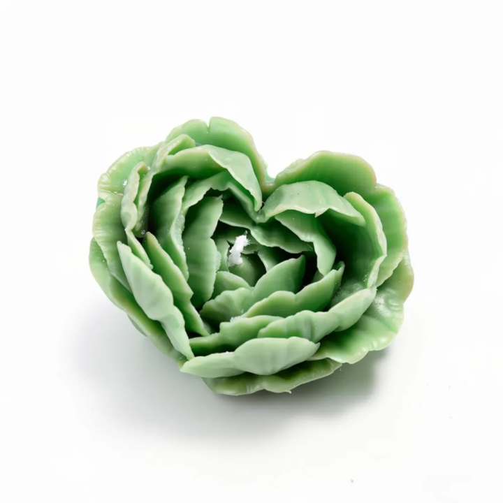 Świeca sojowa Plecione Serce – Romantyczny prezent | Laavaar