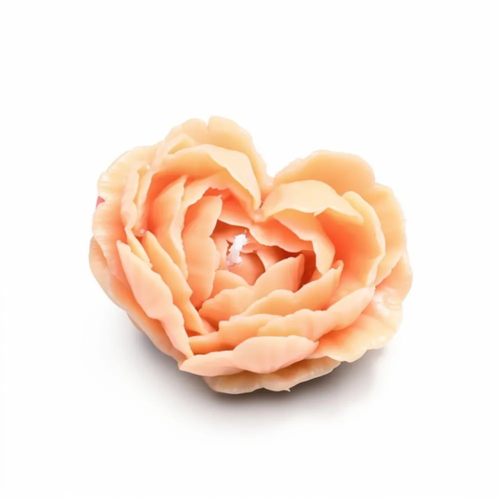 Świeca sojowa Plecione Serce – Romantyczny prezent | Laavaar