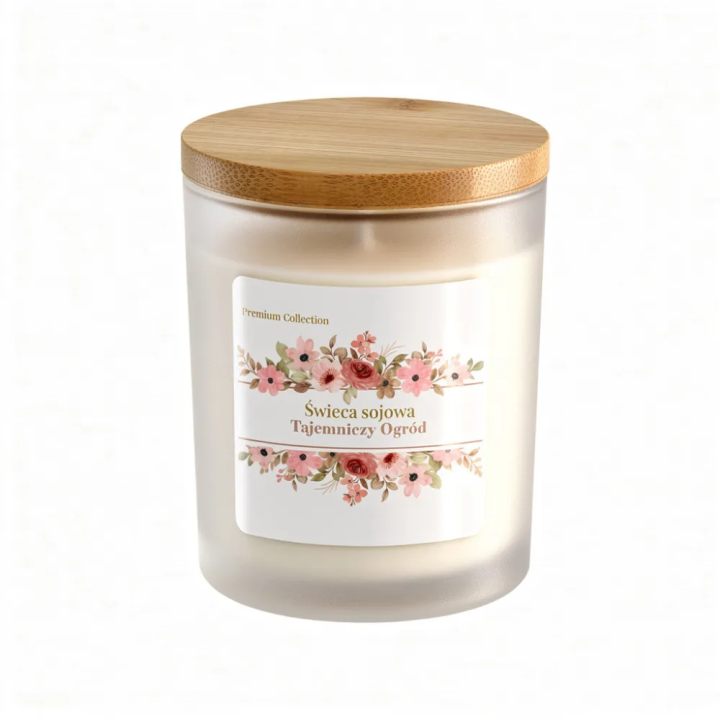 Świeca zapachowa Tajemniczy Ogród | Laavaar Premium