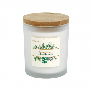Świeca zapachowa Zielona Harmonia | Laavaar Premium