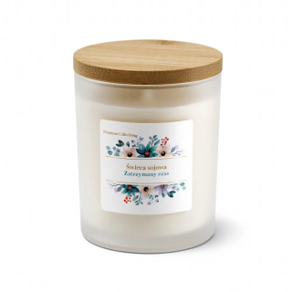 Świeca zapachowa Zatrzymany Czas | Laavaar Premium