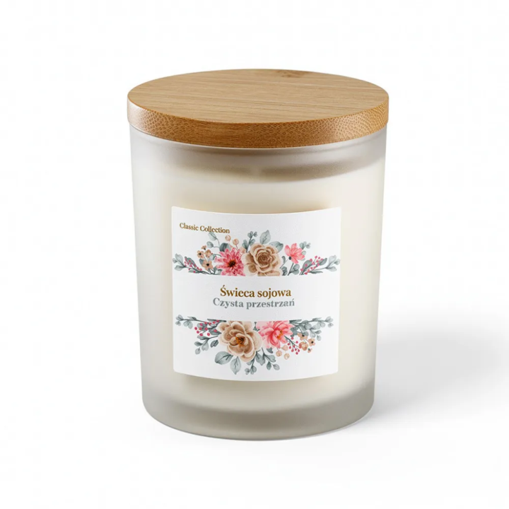 Świeca zapachowa Czysta Przestrzeń | Laavaar Classic