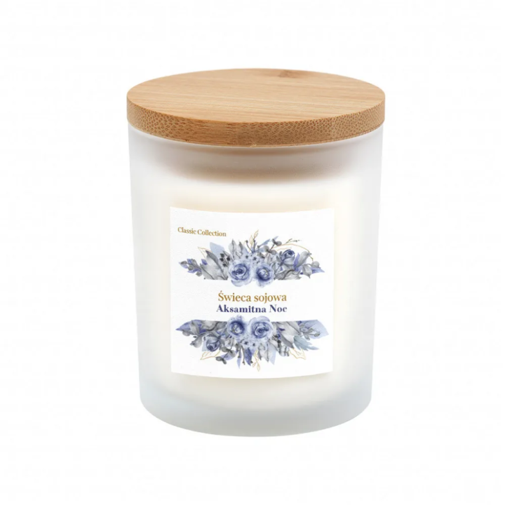 Świeca zapachowa Aksamitna Noc | Laavaar Classic