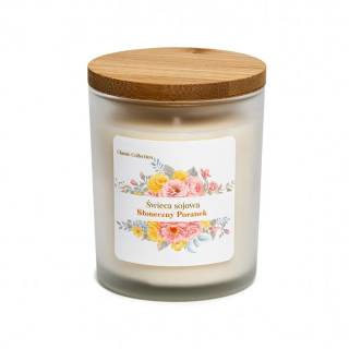 Świeca zapachowa Słoneczny Poranek | Laavaar Classic