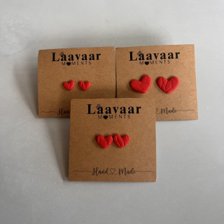 Heart Mood – kolczyki serca 3 rozmiary | 925 / stal