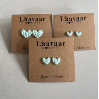 Heart Mood – kolczyki serca 3 rozmiary | 925 / stal