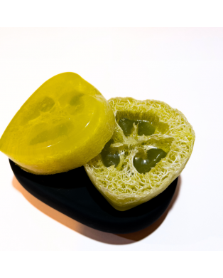 Myjka Loofah CYTRYNOWE LOVE